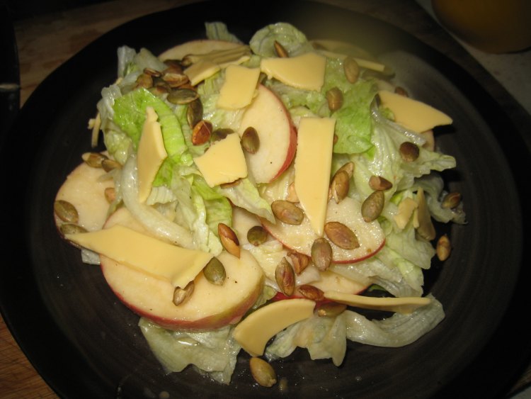 苹果生菜沙拉步骤8