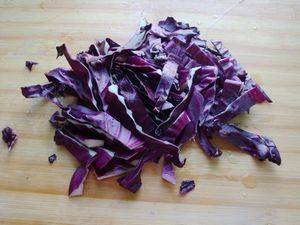 紫甘蓝蔬菜沙拉步骤4