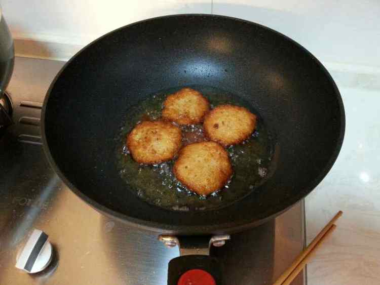 煎蔬菜饼沙拉步骤7
