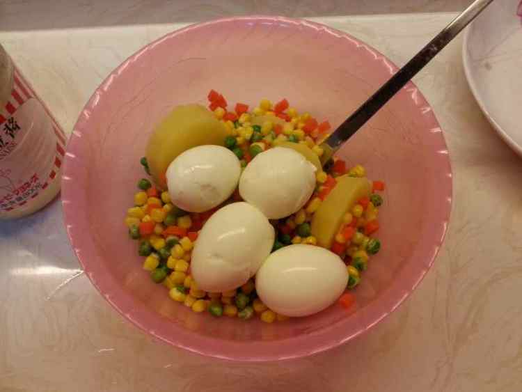 煎蔬菜饼沙拉步骤9