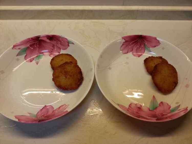 煎蔬菜饼沙拉步骤8