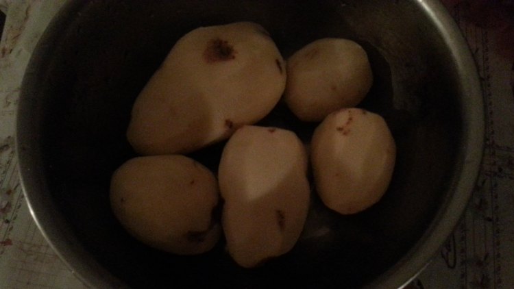 海苔香土豆泥步骤1