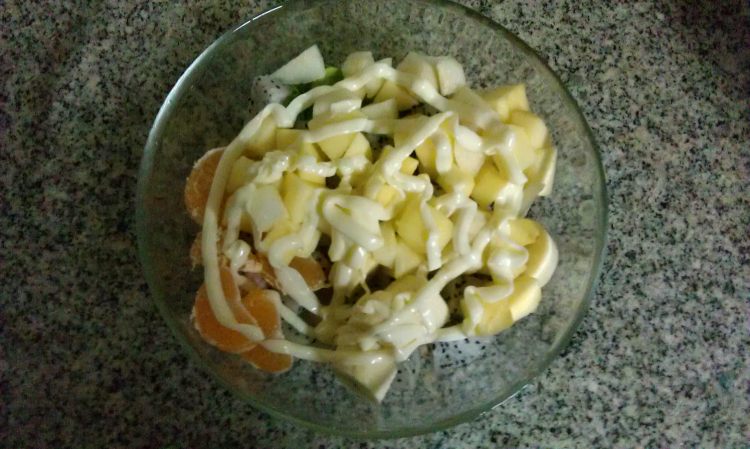 橙味蔬果沙拉步骤8