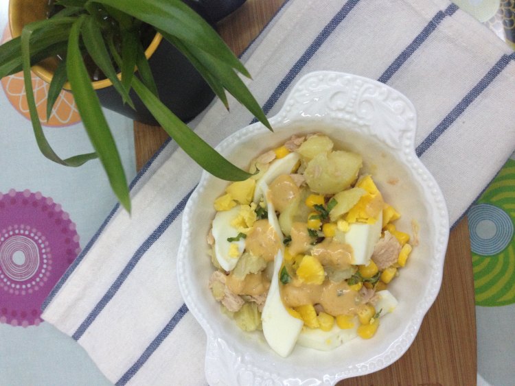 土豆金枪鱼沙拉步骤7