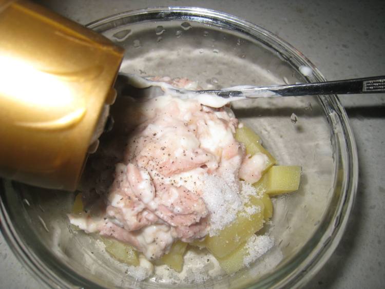 金枪鱼土豆沙拉步骤7
