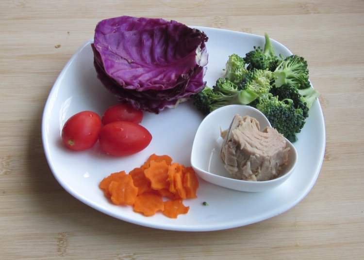 意粉蔬菜沙拉步骤1