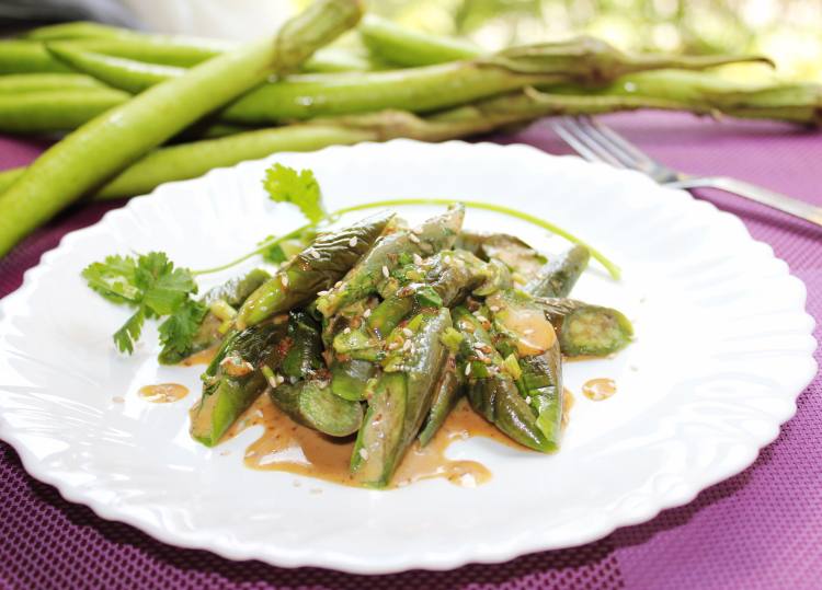 芝麻秋茄沙拉步骤7