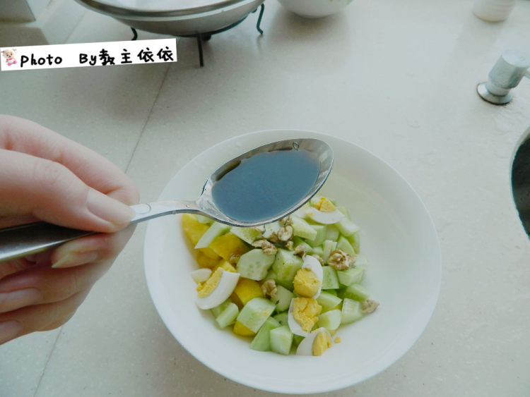 黄桃沙拉步骤5