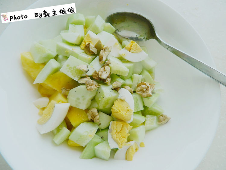 黄桃沙拉步骤4