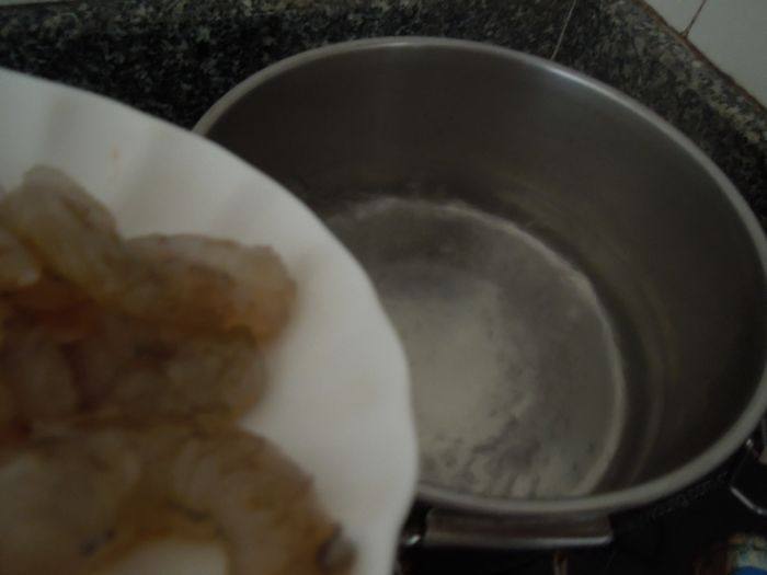 马蹄虾仁沙拉步骤5