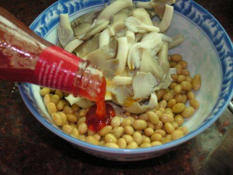 黄豆蘑菇沙拉步骤6
