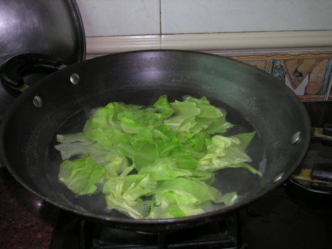 鲜虾卷心菜沙拉步骤7