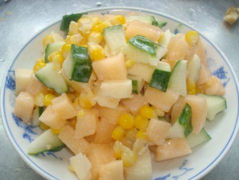 玉米水果沙拉步骤6