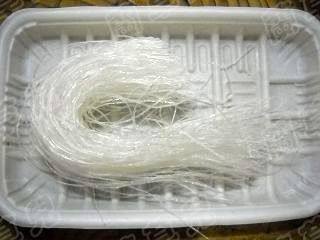 酸甜开胃之木瓜粉丝沙步骤2