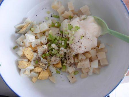 土豆鸡蛋沙拉步骤5