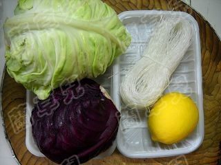 柠香包菜沙拉步骤1