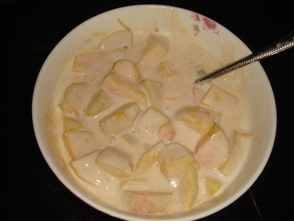 黄桃色拉步骤7