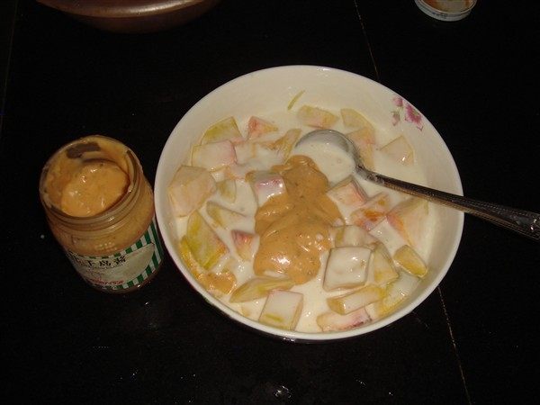 黄桃色拉步骤6
