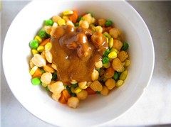 麻酱鹰嘴豆沙拉步骤4