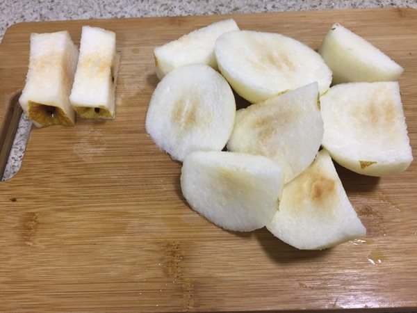 黄瓜雪梨汁步骤3