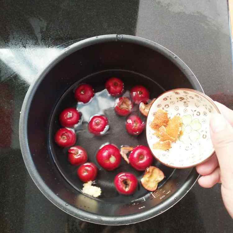 山楂陈皮饮步骤5