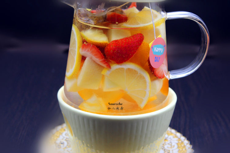 蜂蜜水果茶步骤8