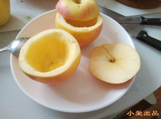 醪糟烤苹果#本味家乡步骤1