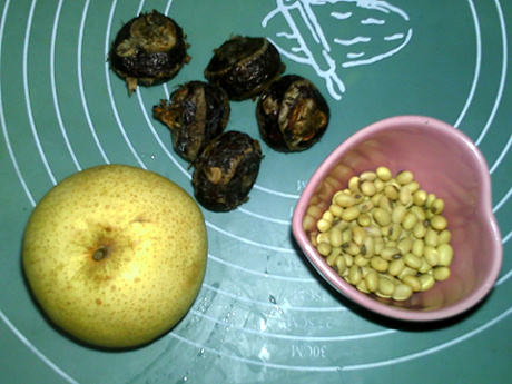 马蹄豆浆#非转基因金步骤1