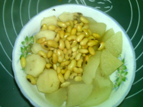 马蹄豆浆#非转基因金步骤7