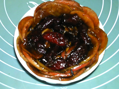糖水苹果 煎大枣步骤8