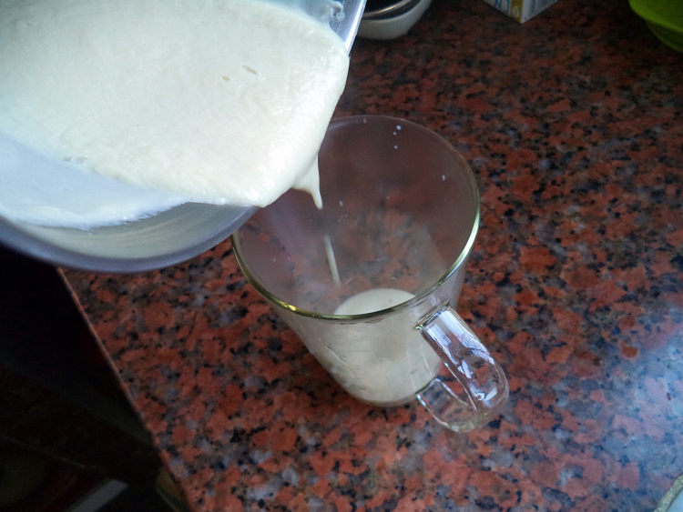 山药牛奶豆浆步骤7