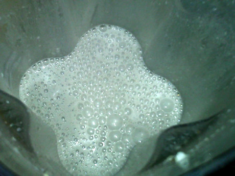 坚果菱角米糊步骤7