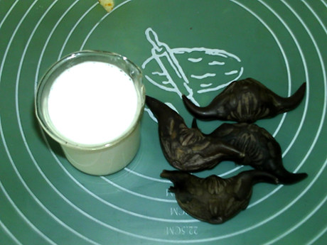 菱角奶饮步骤1