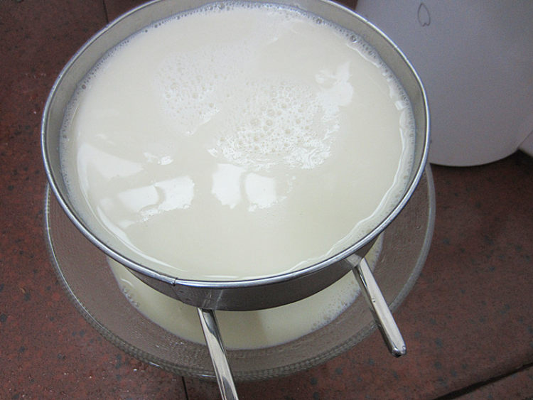 金银花豆浆步骤9