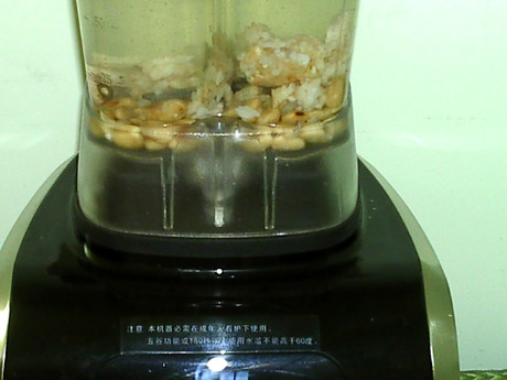 秋葵熟豆豆浆步骤6