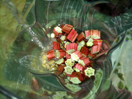 秋葵熟豆豆浆步骤4