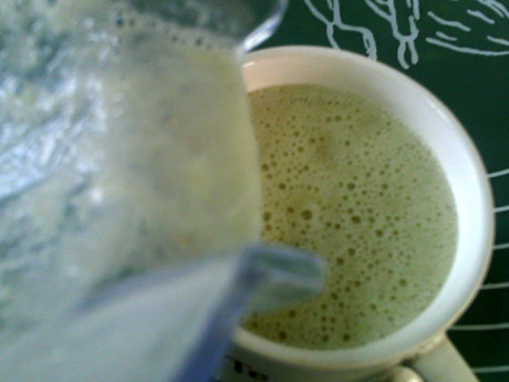 秋葵熟豆豆浆步骤9