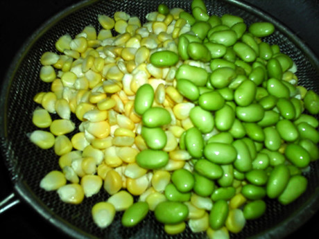 青豆玉米浆步骤2