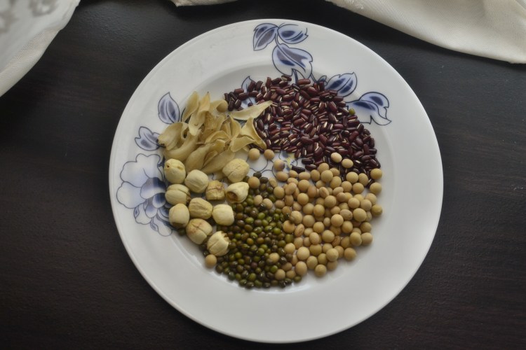 美好的五谷豆浆步骤1