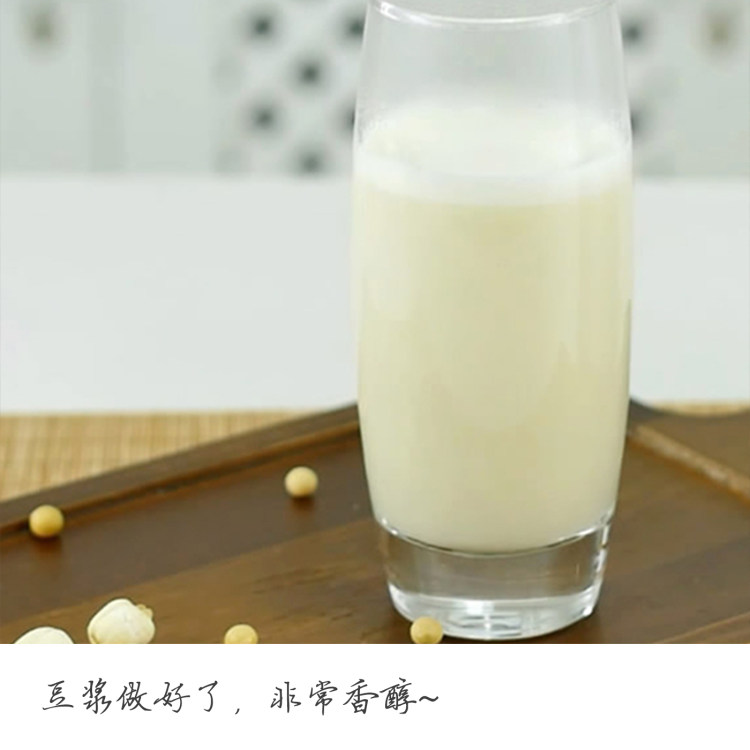 莲子香醇豆浆步骤6