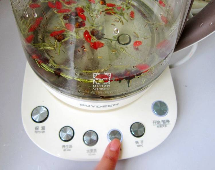 金银花胎菊茶步骤6