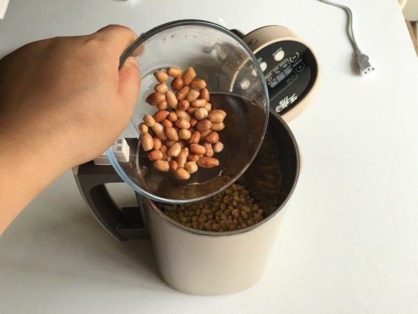 花生豆奶步骤3
