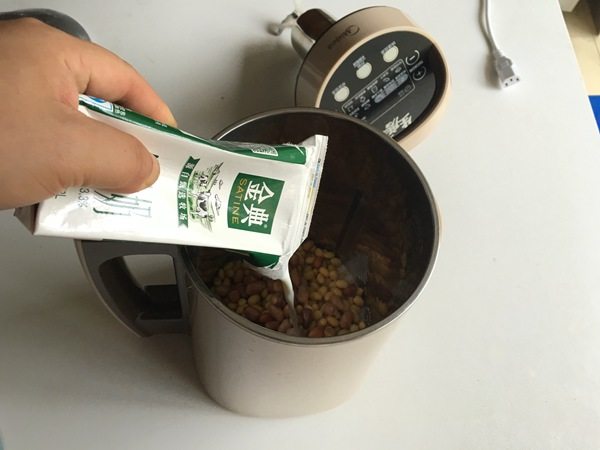 花生豆奶步骤4