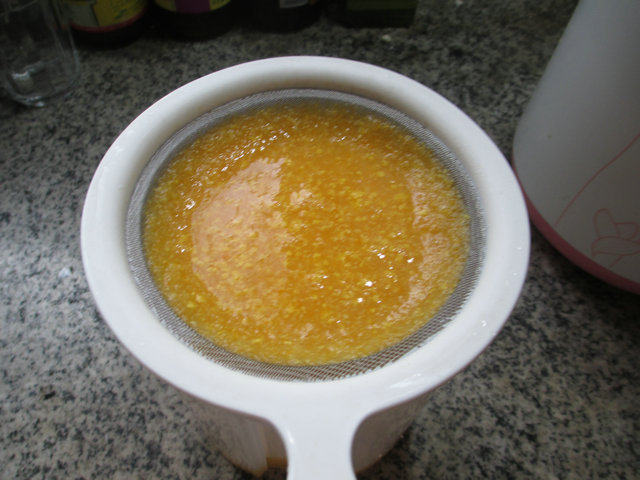 胡萝卜黏玉米汁步骤8