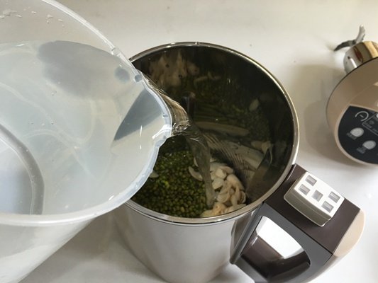 绿豆百合豆浆步骤4