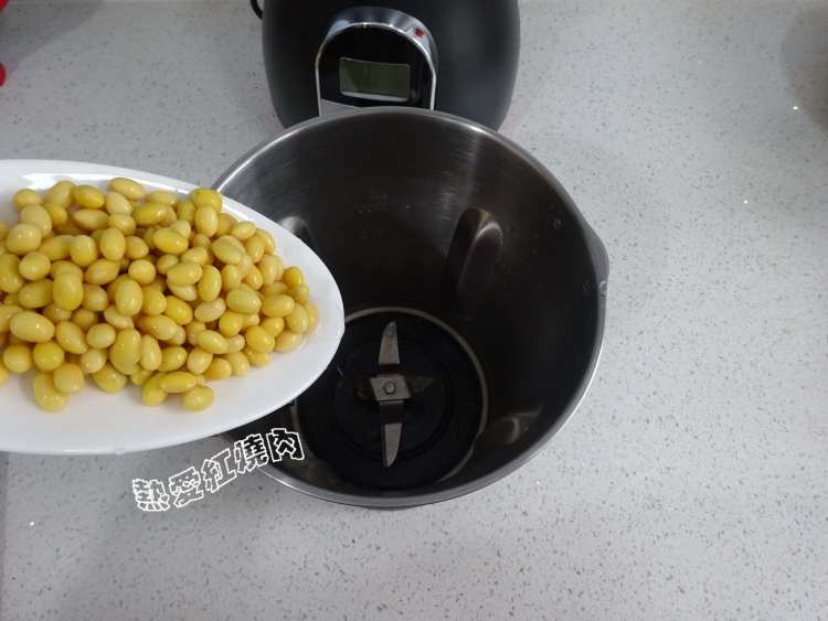 桑叶豆浆步骤3