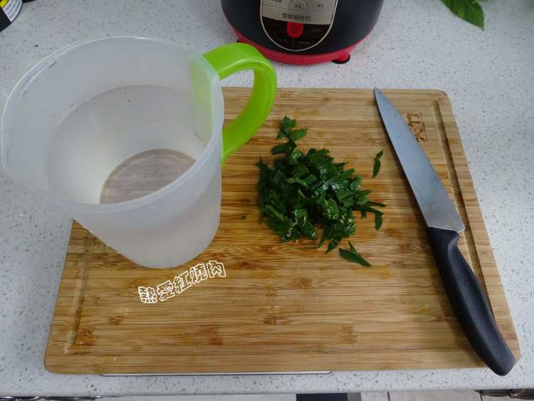 桑叶豆浆步骤2