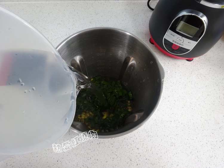 桑叶豆浆步骤5