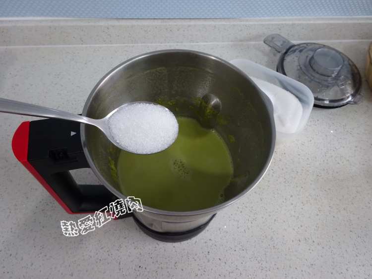 桑叶豆浆步骤7