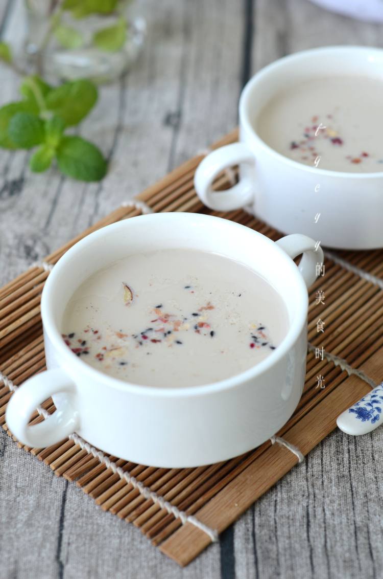 核桃豆浆步骤6